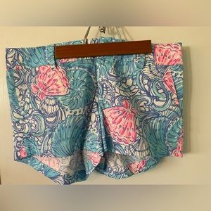 Lilly Pulitzer Walsh Shorts Size 10